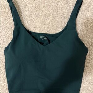 Dark Green Women's Tank Top